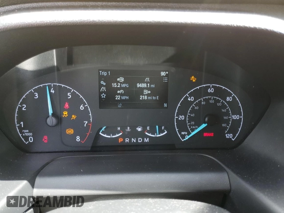 2020 Ford Transit Cargo с VIN 1FTBR1Y82LKA74320, выставлен на аукционе Copart как лот 60254934 с пробегом 9 489 миль миль и Списание • Salvage title. История ставок и продаж доступна на DreamBid. Изображение 9.