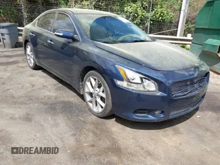 2011 Nissan Maxima 3.5 SV with VIN 1N4AA5AP8BC806248, listed as a IAAI auction lot 41958246 with 147,873 mi miles. Bid and sale history available at carsss.com. Image 1.