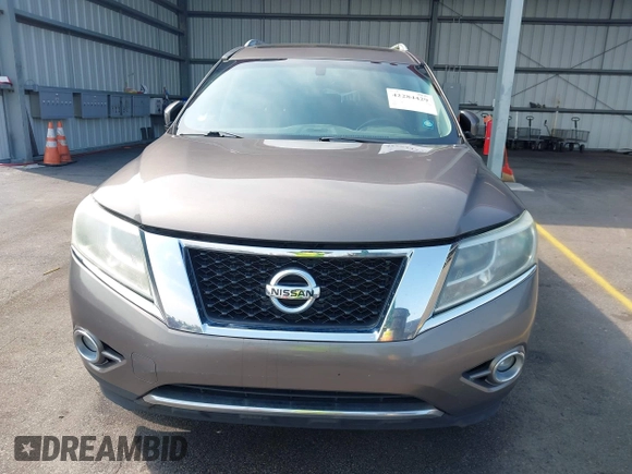 2013 Nissan Pathfinder SV with VIN 5N1AR2MNXDC627266, listed as a IAAI auction lot 42284429 with 163,910 mi miles and . Bid and sale history available at DreamBid. Image 6.