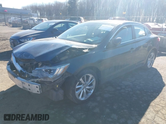 2017 Acura ILX with VIN 19UDE2F30HA009417, listed as a IAAI auction lot 41704288 with 1 mi miles. Bid and sale history available at carsss.com. Image 2.