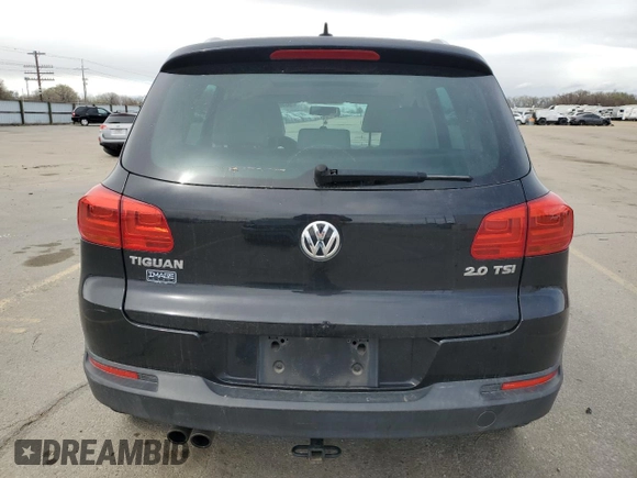 2012 Volkswagen Tiguan SE with VIN WVGAV7AX2CW535869, listed as a Copart auction lot 50589445 with 114,978 mi miles and Salvage Title. Bid and sale history available at DreamBid. Image 6.
