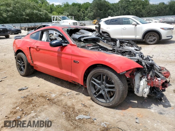 2020 Ford Mustang GT with VIN 1FA6P8CF0L5119426, listed as a Copart auction lot 60260914 with Not Provided miles and Non Repairable. Bid and sale history available at DreamBid. Image 4.