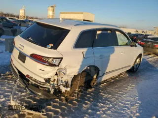 2021 Audi Q7 Premium Plus with VIN WA1LJAF7XMD018454, listed as a Copart auction lot 86490354 with Not provided miles and Salvage title. Bid and sale history available at DreamBid. Image 3.