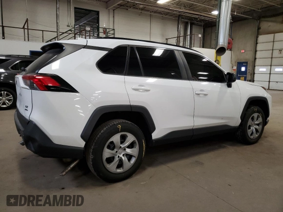 2019 Toyota RAV4 LE with VIN 2T3F1RFV4KW017798, listed as a Copart auction lot 52573515 with 123,596 mi miles and Non Repairable. Bid and sale history available at DreamBid. Image 3.