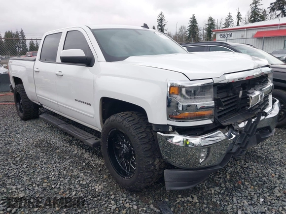 2017 Chevrolet Silverado 1500 LT with VIN 1GCUKREC1HF135337, listed as a IAAI auction lot 41267713 with 114,417 mi miles and . Bid and sale history available at DreamBid. Image 1.