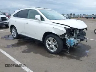 2011 Lexus RX 450h with VIN JTJBC1BA5B2034385, listed as a IAAI auction lot 41778317 with 151,894 mi miles and . Bid and sale history available at DreamBid. Image 1.