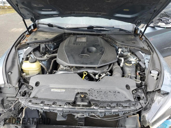 2016 Infiniti Q50 Premium with VIN JN1CV7ARXGM252395, listed as a Copart auction lot 49374055 with 101,369 mi miles and Salvage Title. Bid and sale history available at DreamBid. Image 11.