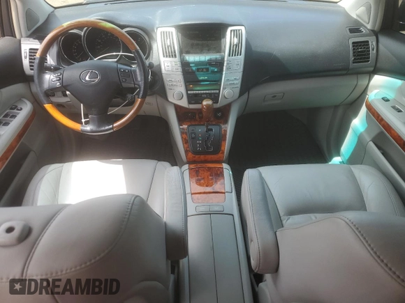 2008 Lexus RX 350 with VIN 2T2HK31UX8C065466, listed as a Copart auction lot 55333655 with Not Provided miles and Salvage Title. Bid and sale history available at DreamBid. Image 8.