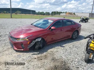 2021 Kia K5 LXS with VIN 5XXG14J24MG020565, listed as a Copart auction lot 51734455 with 91,262 mi miles and Salvage Title. Bid and sale history available at carsss.com. Image 1.