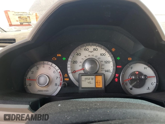 2011 Honda Pilot LX with VIN 5FNYF4H23BB022531, listed as a Copart auction lot 85998514 with 185,878 mi miles and Salvage Title. Bid and sale history available at DreamBid. Image 9.
