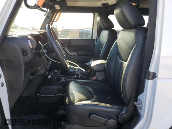 2018 Jeep Wrangler Sahara with VIN 1C4AJWBGXJL861815, listed as a Copart auction lot 53579335 with 47,365 mi miles and Salvage title. Bid and sale history available at DreamBid. Image 7.