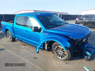 2020 Ford F-150 XL with VIN 1FTEW1EP7LFA83248, listed as a IAAI auction lot 41788017 with 46,827 mi miles. Bid and sale history available at carsss.com. Image 1.