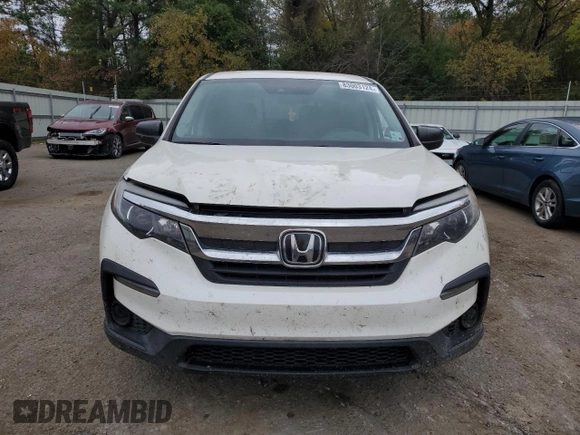 2019 Honda Pilot LX with VIN 5FNYF5H1XKB021356, listed as a Copart auction lot 83003124 with 154,493 mi miles and Salvage Title. Bid and sale history available at carsss.com. Image 5.