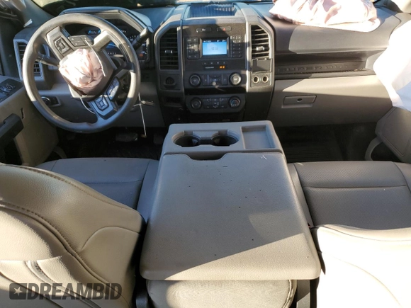 2022 Ford F-250 XL with VIN 1FT7W2A66NEC69593, listed as a Copart auction lot 76672294 with 92,427 mi miles and Salvage title. Bid and sale history available at DreamBid. Image 8.