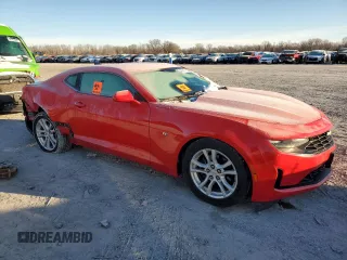 2019 Chevrolet Camaro 1LS with VIN 1G1FB1RX5K0151762, listed as a Copart auction lot 45352415 with 111,410 mi miles and Salvage Title. Bid and sale history available at carsss.com. Image 4.