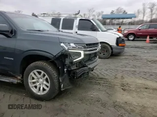2022 Chevrolet Tahoe LT with VIN 1GNSKNKD0NR161796, listed as a Copart auction lot 42320075 with 84,387 mi miles and Salvage title. Bid and sale history available at DreamBid. Image 12.