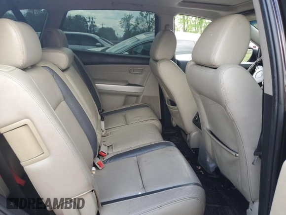 2008 Mazda CX-9 Grand Touring with VIN JM3TB38V380146937, listed as a Copart auction lot 55755375 with 197,342 mi miles and Salvage Title. Bid and sale history available at DreamBid. Image 10.