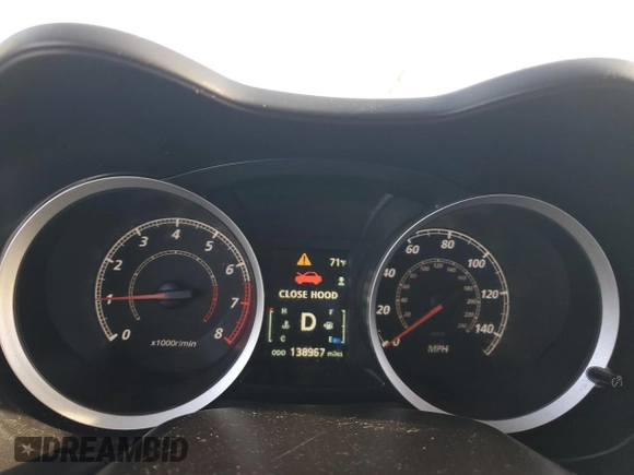 2017 Mitsubishi Lancer ES with VIN JA32U2FU8HU003217, listed as a Copart auction lot 53951075 with 138,967 mi miles and Clean Title. Bid and sale history available at DreamBid. Image 9.