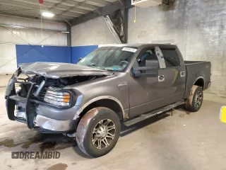 2005 Ford F-150 XLT with VIN 1FTPW145X5KE80987, listed as a Copart auction lot 49588275 with 0 mi miles and Salvage Title. Bid and sale history available at carsss.com. Image 1.