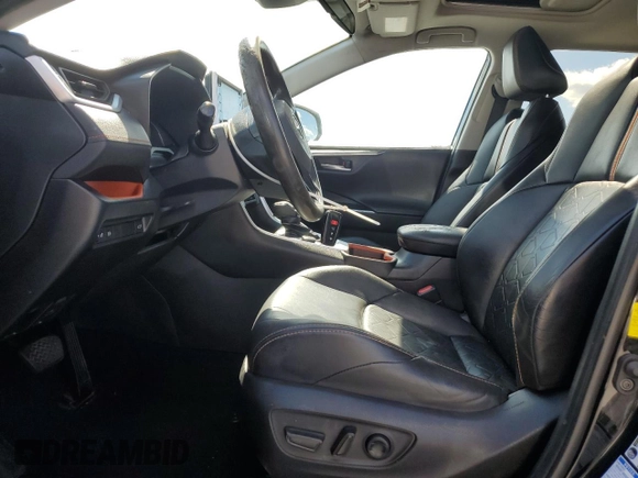 2019 Toyota RAV4 Adventure with VIN 2T3J1RFV6KC001694, listed as a Copart auction lot 58218745 with 69,646 mi miles and Salvage title. Bid and sale history available at DreamBid. Image 7.