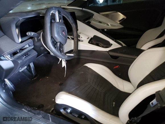 2023 Chevrolet Corvette 2LT with VIN 1G1YB2D43P5124579, listed as a Copart auction lot 82166014 with NaN miles and Salvage Title. Bid and sale history available at carsss.com. Image 7.
