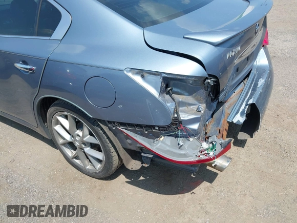 2011 Nissan Maxima SV with VIN 1N4AA5AP2BC851170, listed as a IAAI auction lot 42543199 with 138,533 mi miles and . Bid and sale history available at DreamBid. Image 12.
