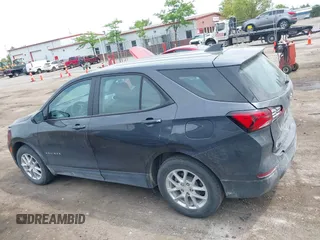 2022 Chevrolet Equinox LS with VIN 3GNAXHEVXNS213306, listed as a IAAI auction lot 42427872 with 45,527 mi miles and . Bid and sale history available at DreamBid. Image 14.