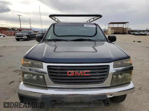 2007 GMC Canyon SLE1 with VIN 1GTCS13E878156531, listed as a Copart auction lot 86451574 with 265,368 mi miles and Clean title. Bid and sale history available at DreamBid. Image 5.