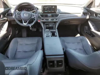 2019 Honda Accord EX-L with VIN 1HGCV2F59KA010036, listed as a Copart auction lot 64621555 with 63,007 mi miles and Salvage title. Bid and sale history available at DreamBid. Image 8.