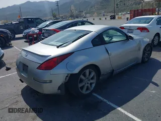 2003 Nissan 350Z Touring with VIN JN1AZ34E43T010781, listed as a IAAI auction lot 42164130 with 181,016 mi miles. Bid and sale history available at carsss.com. Image 4.