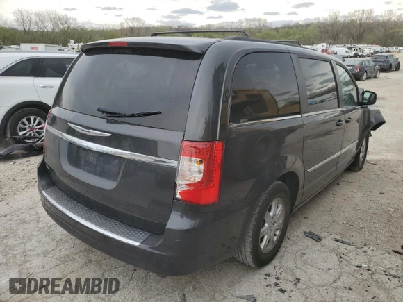 2012 Chrysler Town & Country Touring with VIN 2C4RC1BG7CR259237, listed as a Copart auction lot 50774125 with 164,509 mi miles and Salvage Title. Bid and sale history available at DreamBid. Image 3.