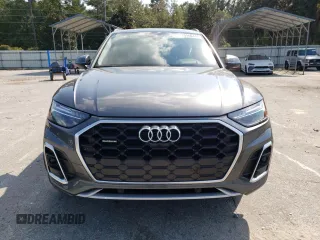 2023 Audi Q5 S line Prestige with VIN WA1FAAFY1P2196808, listed as a Copart auction lot 75560314 with 17,286 mi miles and Salvage Title. Bid and sale history available at carsss.com. Image 5.