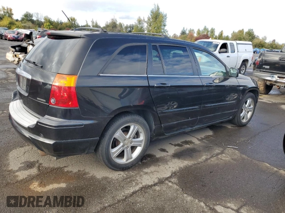 2008 Chrysler Pacifica Touring with VIN 2A8GF68XX8R611990, listed as a Copart auction lot 76810644 with 223,837 mi miles and Salvage title. Bid and sale history available at DreamBid. Image 3.