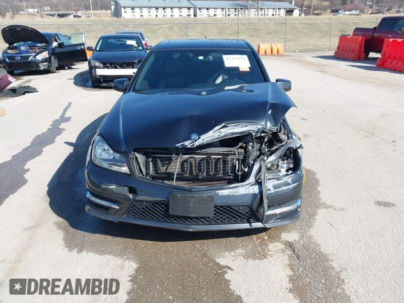 2012 Mercedes-Benz C-Class C 300 Sport with VIN WDDGF8BB4CR192944, listed as a IAAI auction lot 41763293 with 89,422 mi miles. Bid and sale history available at carsss.com. Image 13.