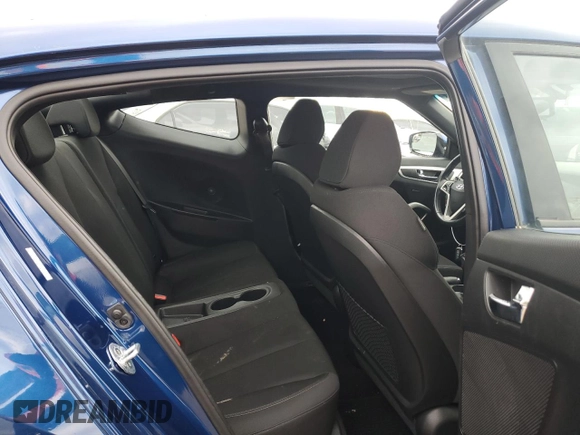 2017 Hyundai Veloster with VIN KMHTC6AD8HU324368, listed as a Copart auction lot 37286853 with 90,777 mi miles. Bid and sale history available at carsss.com. Image 10.