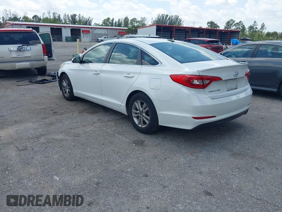 2017 Hyundai Sonata 2.4L with VIN 5NPE24AF2HH544508, listed as a IAAI auction lot 41962118 with 35,606 mi miles and . Bid and sale history available at carsss.com. Image 3.