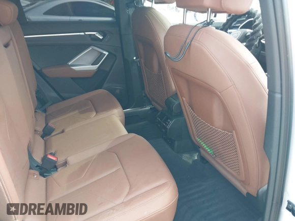 2024 Audi Q3 S line Premium Plus with VIN WA1EECF3XR1042154, listed as a IAAI auction lot 42552601 with 22,881 mi miles and . Bid and sale history available at DreamBid. Image 8.