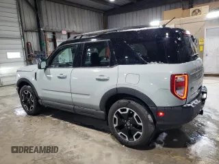 2022 Ford Bronco Sport Outer Banks with VIN 3FMCR9C65NRD25964, listed as a Copart auction lot 47564285 with 22,611 mi miles and Salvage title. Bid and sale history available at DreamBid. Image 2.