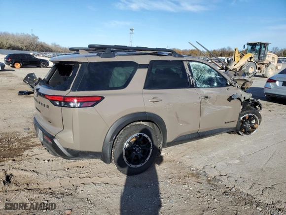 2024 Nissan Pathfinder Rock Creek with VIN 5N1DR3BD8RC230028, listed as a Copart auction lot 84115334 with 21,211 mi miles and Salvage Title. Bid and sale history available at carsss.com. Image 3.