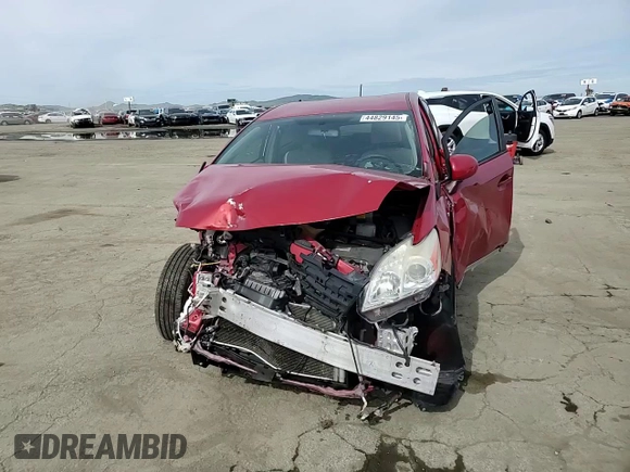 2014 Toyota Prius Four with VIN JTDKN3DU2E1771215, listed as a Copart auction lot 44829145 with Not Provided miles and Salvage Title. Bid and sale history available at DreamBid. Image 10.