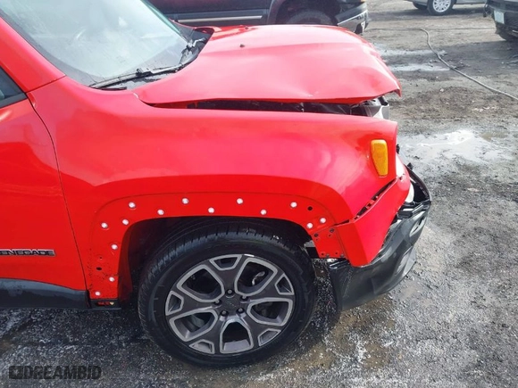 2016 Jeep Renegade Limited with VIN ZACCJADT4GPD65094, listed as a IAAI auction lot 41364080 with 133,737 mi miles. Bid and sale history available at carsss.com. Image 18.