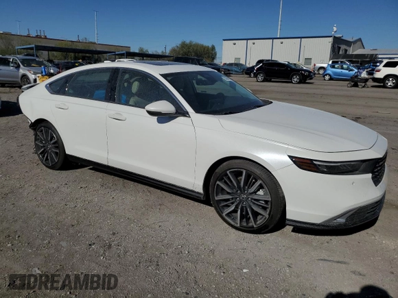 2023 Honda Accord Touring with VIN 1HGCY2F82PA044148, listed as a Copart auction lot 63864515 with 22,869 mi miles and Salvage title. Bid and sale history available at DreamBid. Image 4.