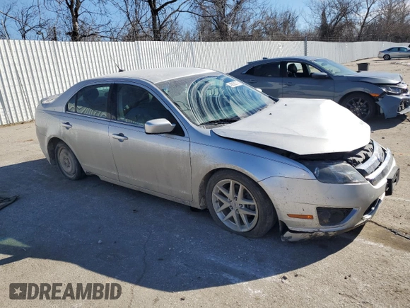 2011 Ford Fusion SEL with VIN 3FAHP0JA3BR288076, listed as a Copart auction lot 43056315 with 118,705 mi miles and Salvage Title. Bid and sale history available at carsss.com. Image 4.