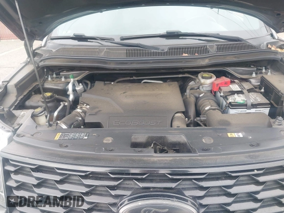 2018 Ford Explorer Sport with VIN 1FM5K8GT8JGB79584, listed as a IAAI auction lot 41894627 with 99,143 mi miles and . Bid and sale history available at DreamBid. Image 10.