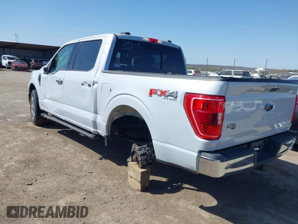 2021 Ford F-150 XL with VIN 1FTFW1E86MKE92315, listed as a IAAI auction lot 41855137 with 64,146 mi miles. Bid and sale history available at carsss.com. Image 3.