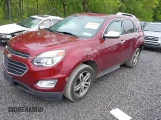 2016 Chevrolet Equinox LTZ z VIN 2GNFLGEK0G6341038, wystawiony jako IAAI lot #42300070 z przebiegiem 56 343 mil mil oraz . Historia ofert i sprzedaży dostępna na DreamBid. Obrazek 2.