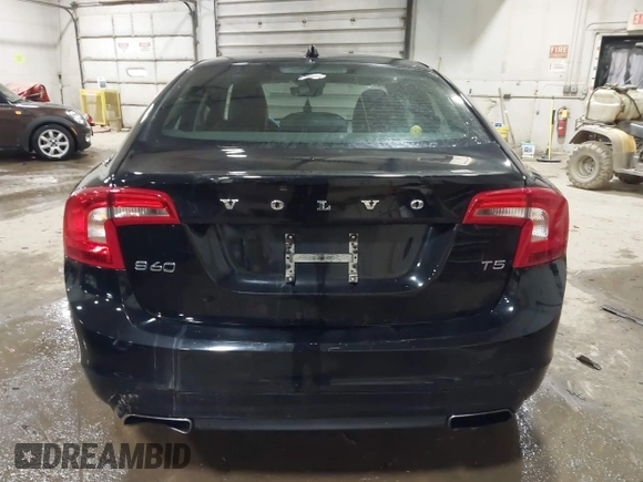2016 Volvo S60 T5 Drive-E Premier with VIN YV126MFK9G2405922, listed as a IAAI auction lot 41559537 with 60,830 mi miles. Bid and sale history available at carsss.com. Image 16.