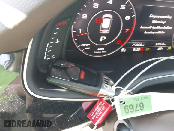 2017 Audi Q7 Premium Plus z VIN WA1LAAF74HD023137, wystawiony jako IAAI lot #42589949 z przebiegiem 75 860 mil mil oraz . Historia ofert i sprzedaży dostępna na DreamBid. Obrazek 11.