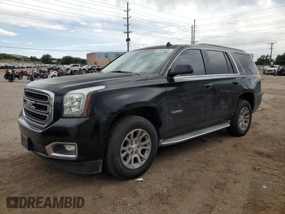 2015 GMC Yukon SLE with VIN 1GKS2AKC3FR120819, listed as a Copart auction lot 63354434 with 115,669 mi miles and Clean Title. Bid and sale history available at carsss.com. Image 1.