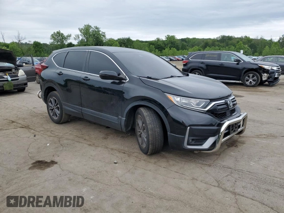 2021 Honda CR-V EX-L with VIN 2HKRW2H85MH612621, listed as a Copart auction lot 59610025 with 38,476 mi miles and Non repairable. Bid and sale history available at DreamBid. Image 4.